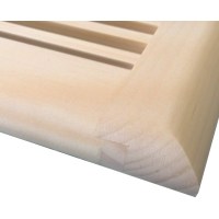 White Pine Self Rimming Drop in Wood Floor Vent