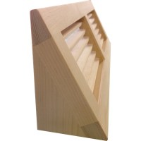 Pine Corner Baseboard Angle Mounted Wood Grille Vents