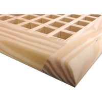 Fir Self Rimming Egg Crate Wood Floor Grate Vents