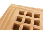 Fir Self Rimming Egg Crate Wood Floor Grate Vents