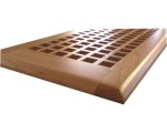 Hickory Self Rimming Egg Crate Wood Floor Grate Vents
