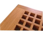 Hickory Self Rimming Egg Crate Wood Floor Grate Vents