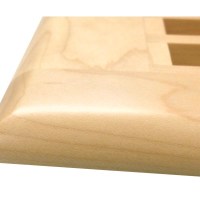 Maple Self Rimming Egg Crate Wood Floor Grate Vents