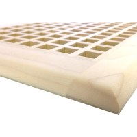 Poplar Self Rimming Egg Crate Wood Floor Grate Vents