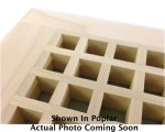Quarter Sawn White Oak Self Rimming Egg Crate Wood Floor Grate Vents