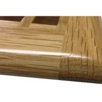 White Oak Self Rimming Egg Crate Wood Floor Grate Vents