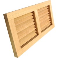 Cherry Wall Mount Cold Air Return Wood Grille Vents
