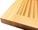 Fir Wall Mount Cold Air Return Wood Grille Vents