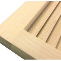 Maple Wall Mount Cold Air Return Wood Grille Vents