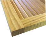 Red Oak Wall Mount Cold Air Return Wood Grille Vents