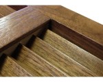 Walnut Wall Mount Cold Air Return Wood Grille Vents