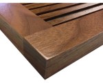 Walnut Wall Mount Cold Air Return Wood Grille Vents